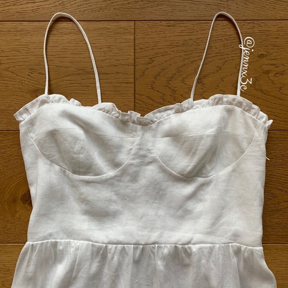 ❌[SOLD]❌Reformation Prune Dress || White - Picture 5 of 15